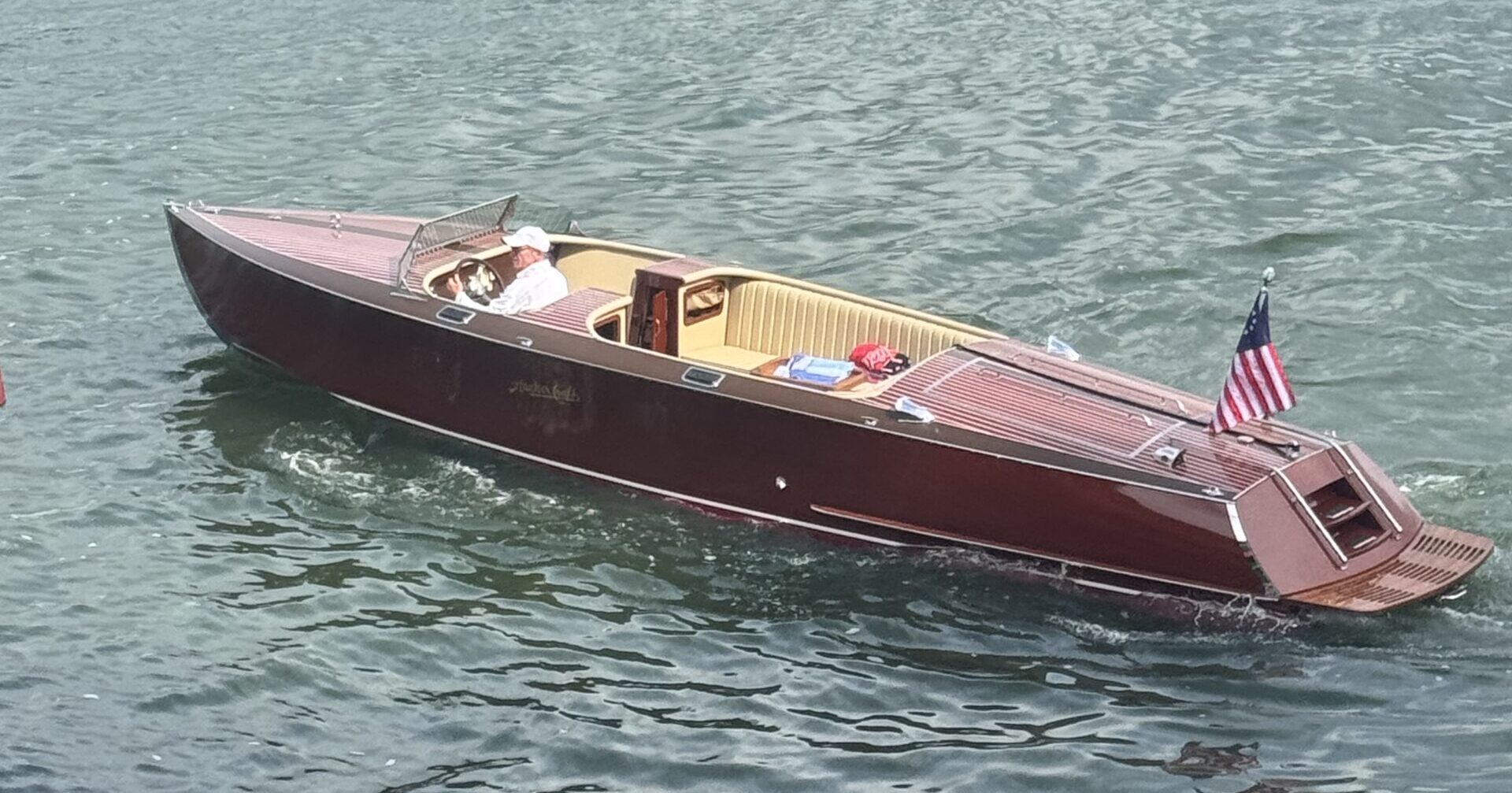 brand new custom hacker craft 29' sportabout