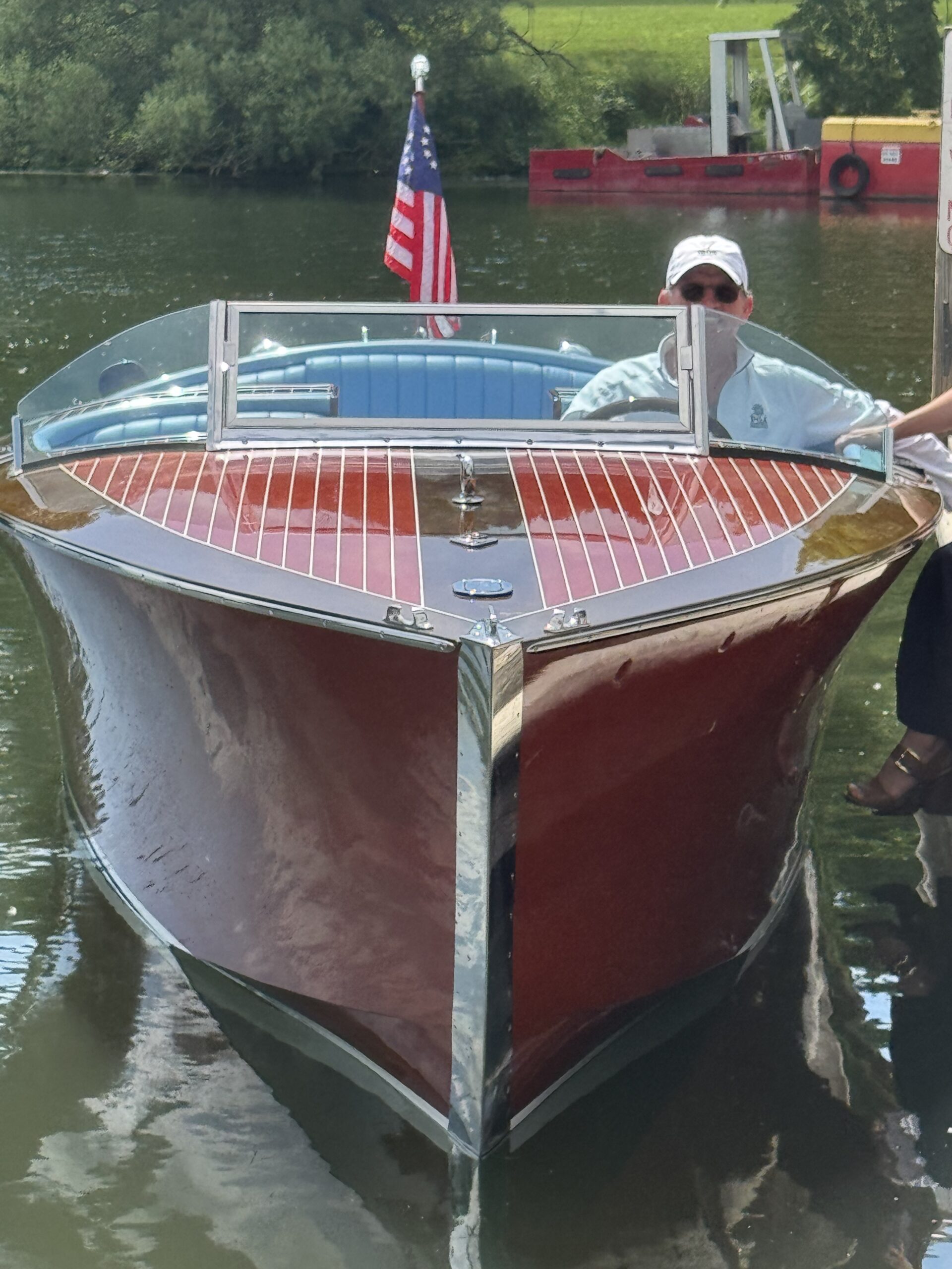 brand new hacker craft custom 26' barrel back